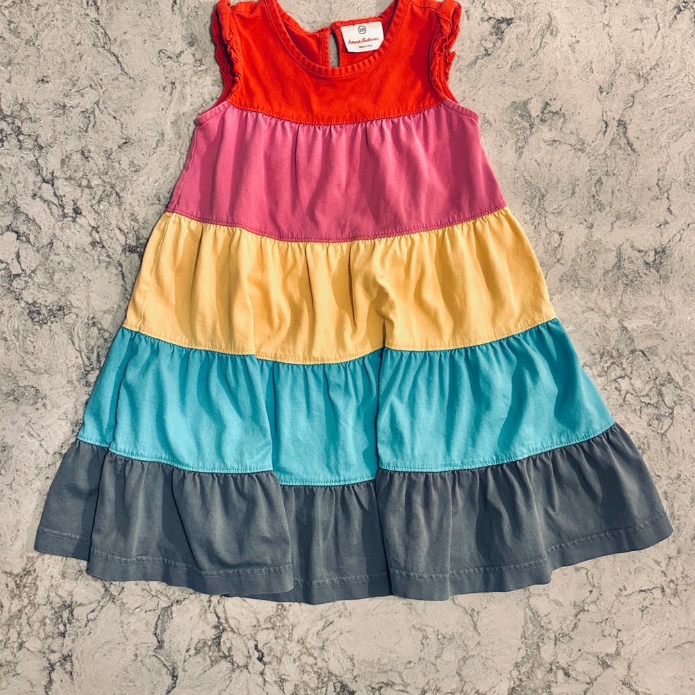 Colorful Tiered Hannah Andersson Dress